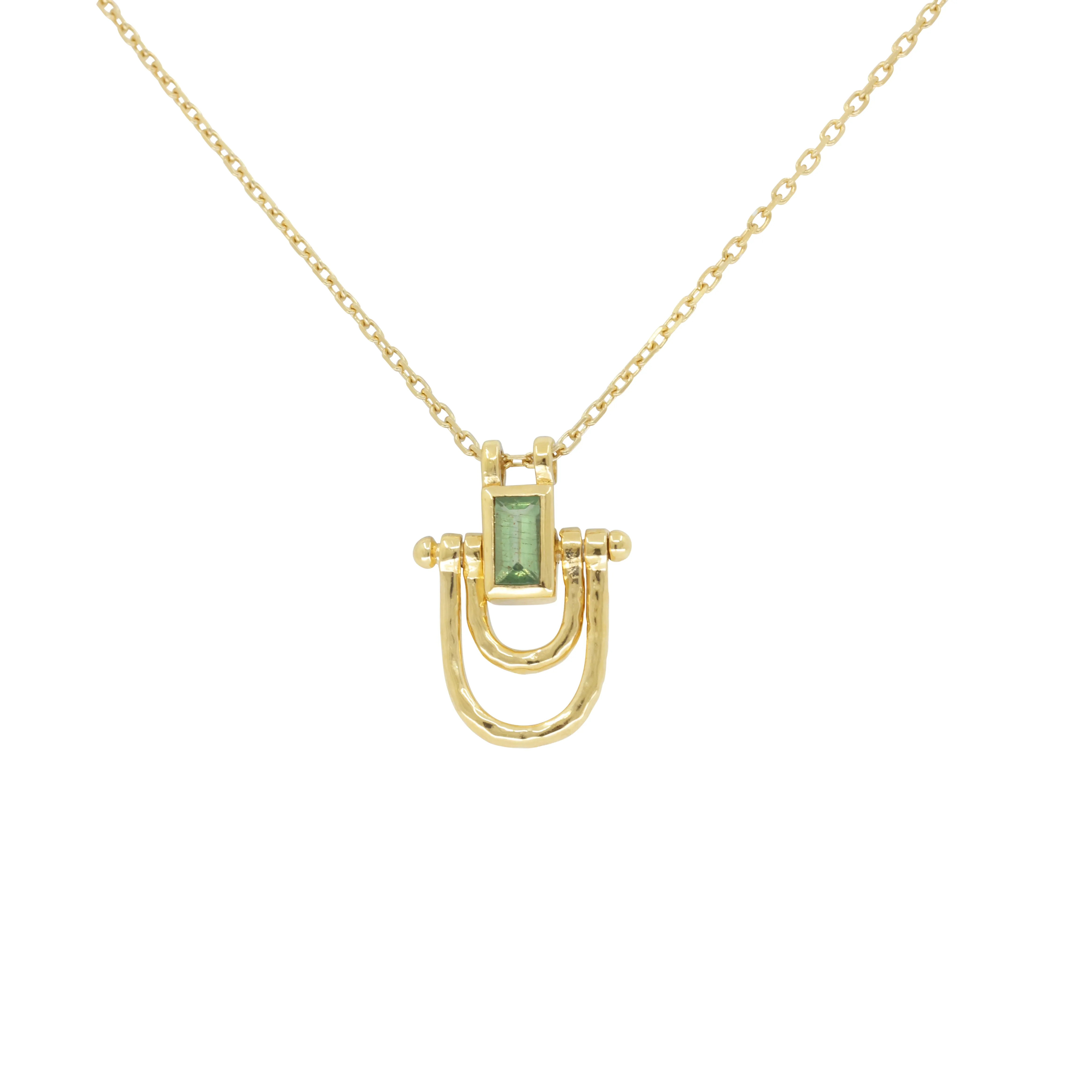 Allegra Apatite Gold Necklace