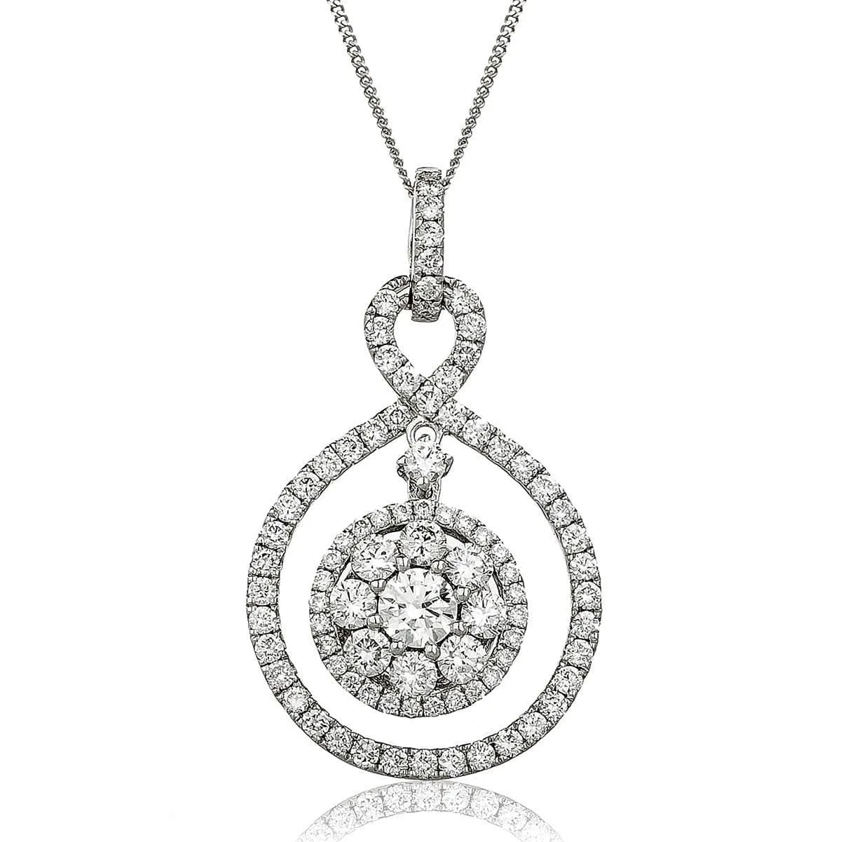 Diamond Cluster Pendant