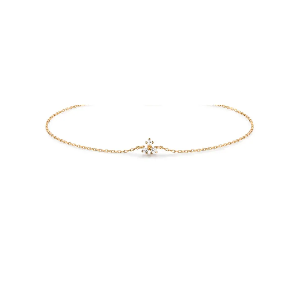 Diamond Forever Bracelet Clover