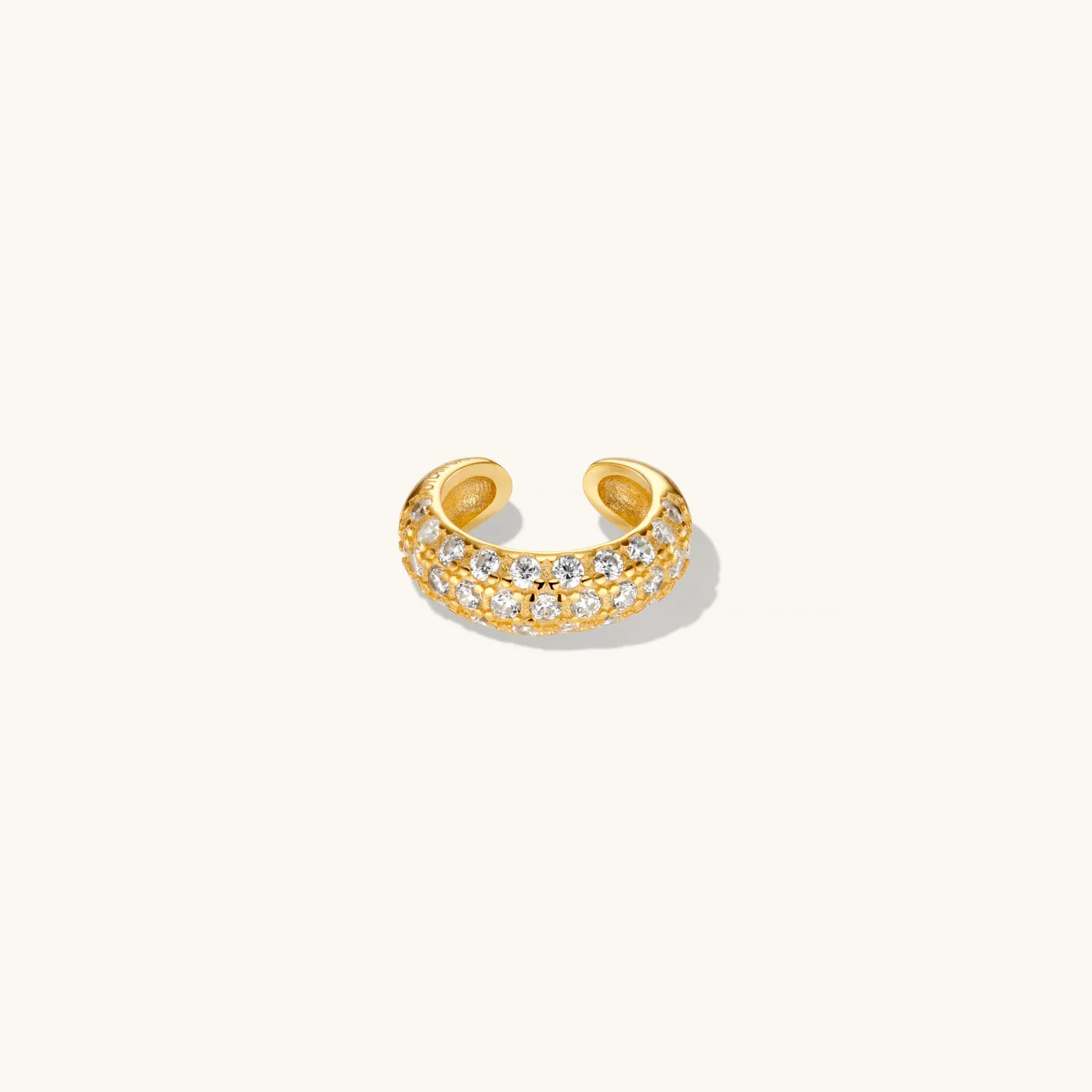 Pave Cuff in Gold